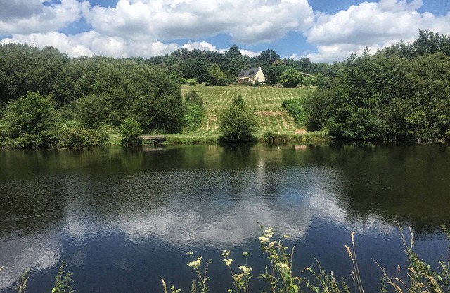 Farm cottage by the river