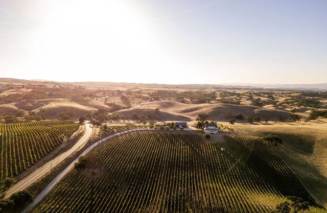Farmhouse at Ella's Vineyard. The perfect Paso Robles wine country retreat.