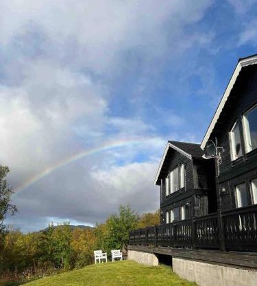Feriehus med ti senger på Skaidi