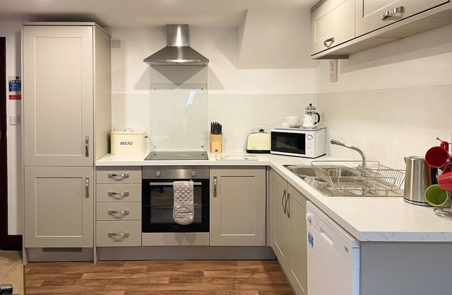 First Floor: Open plan living space.