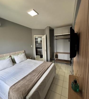 Flat 706 próximo à praia - Condomínio Biarritz