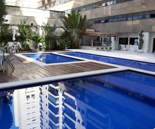 Flat Capitania Varam l beira-mar l 2 vagas l Serv Praia