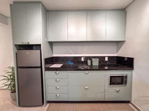 Flat Completo c/Piscina e Garagem