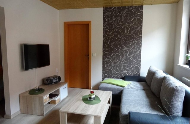 Flat in Ilfeld with barbecue and garden