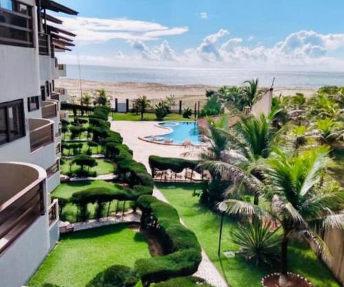 Flat Malua - Apartamento Pé Na Areia Com Vista Mar Taíba-CE