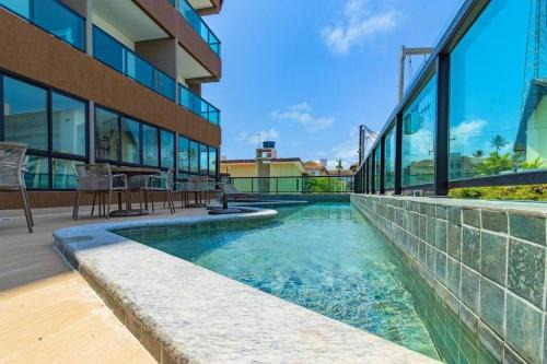 Flat Oásis no Condomínio Villa del Mar em Porto de Galinhas