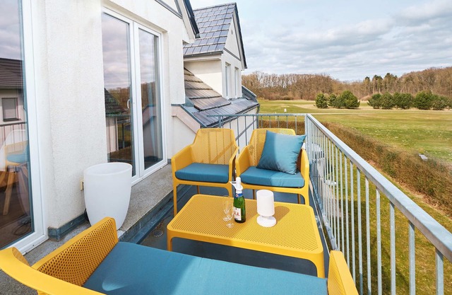 FLEESENTRAUM Premium Apartment - Balcony/Sauna/Fireplace - Golf, pet-friendly