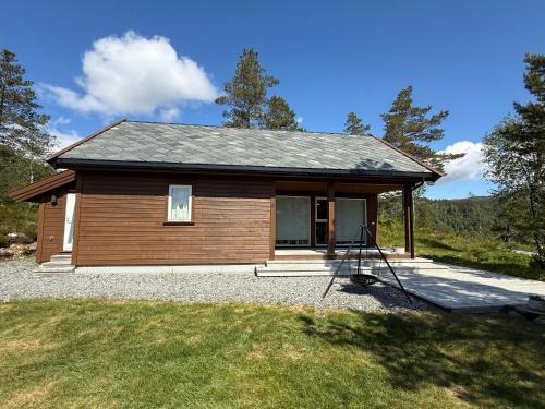 Flott familiehytte på Haukås i Strandebarm