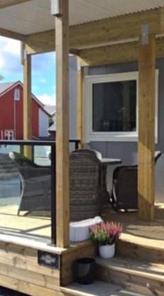 Flott moderne leilighet meget sentralt i vakre Sørbyen i Brønnøysund for inntil 5 pers