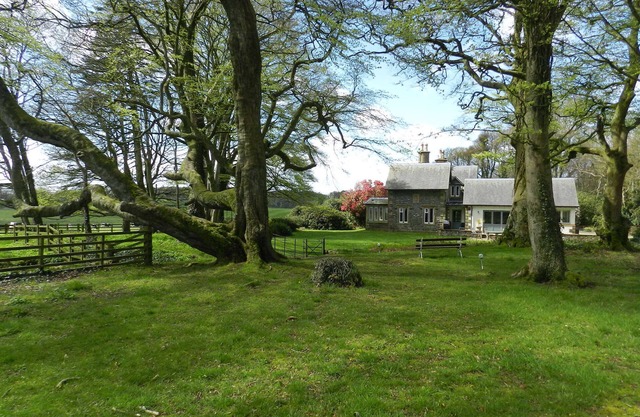 Former Rectory within Galloway House Estate with sea views, HOT TUB and CABIN!