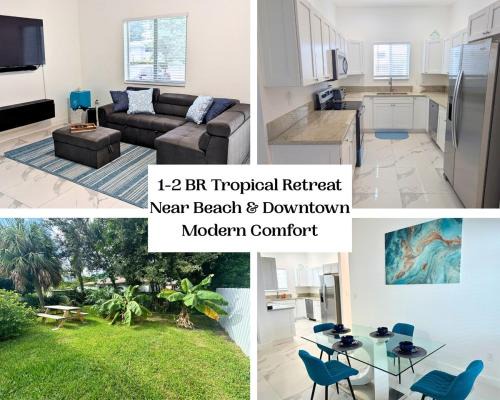 Fort Lauderdale 2BR Tropical Retreat Near Beach