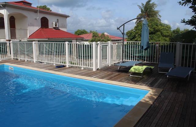 Fruit Bread, 1 CH, Gosier with swimming pool.