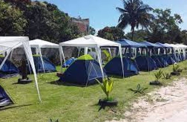 Full camping tent for 1 guest