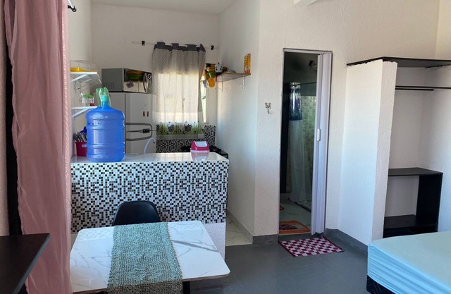 Furnished apartment on the beach with pool