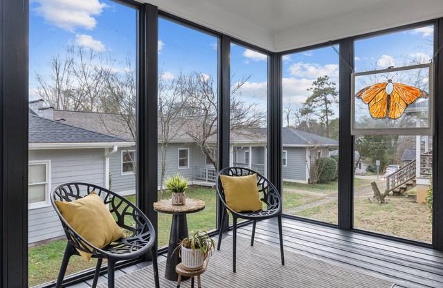 Furnished Bedroom - Urban Haven near UNC Campus & Downtown Carrboro.