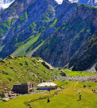Galib Camping Site Minapin Hunza Nagar Gilgit Baltistan Pakistan