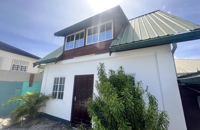 Garden house with pool