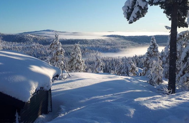 Gautefall- High-standard cozy cabin with indoors whirlpool-tub and sauna