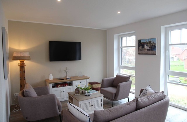 Giebelträumchen - Nagelneue und Hochwertige Ferienwohnung Direkt am Wasser!