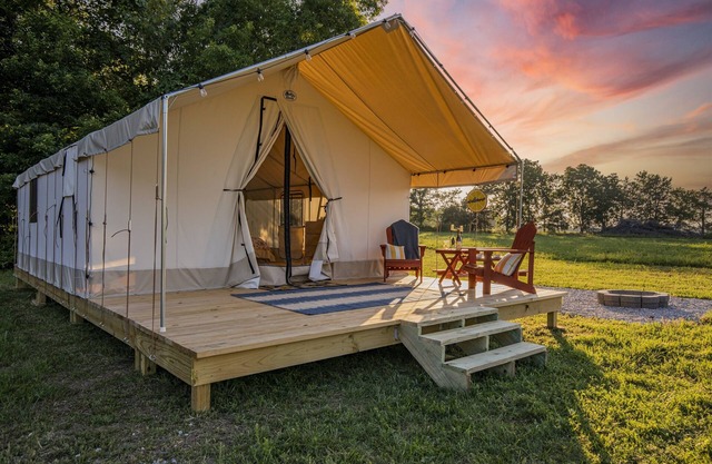 Glamp in Natures Charm at Roaring River Hills
