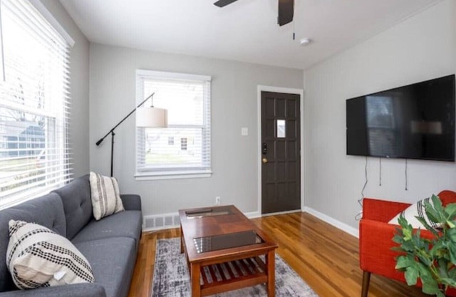 Great Speedway location with huge garage. 1-2 blocks from Lot 2 entrance to IMS