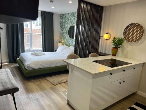 Green Room Calm Studio Stunning Downtown Views, Unit 8