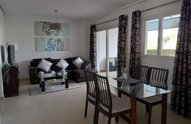 Ground Floor 2 Bedroom Apartment with Terrace, Garden and Pool