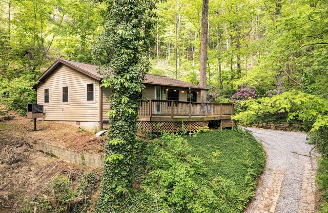 Grumble Grove – A Cozy Treehouse Retreat Near Lake Glenville