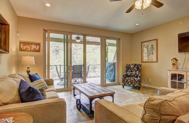 Guadalupe Riverfront! Upscale, gated with a pool and direct river access!