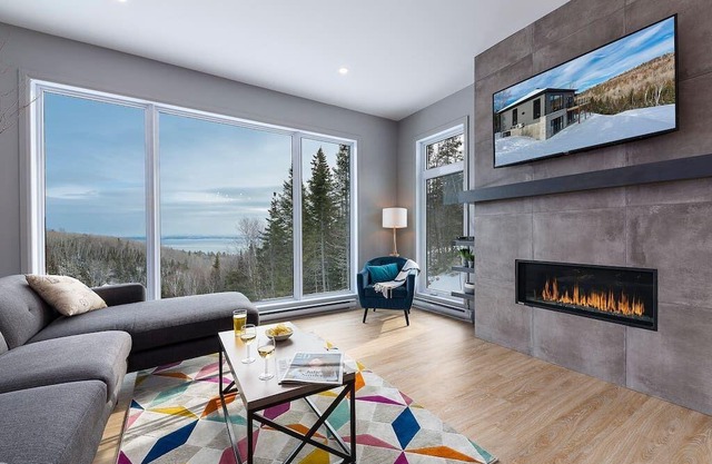 Hôtel à la maison - Le Refuge Nordique, vue et spa