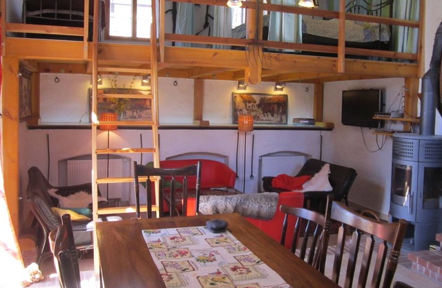 Half-timbered yard in Liepe