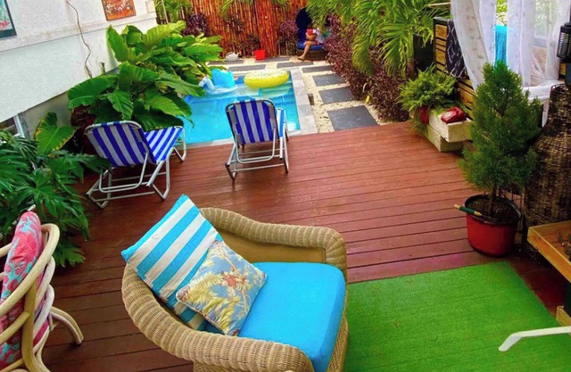 Have fun with the whole family at this stylish place with smart home features