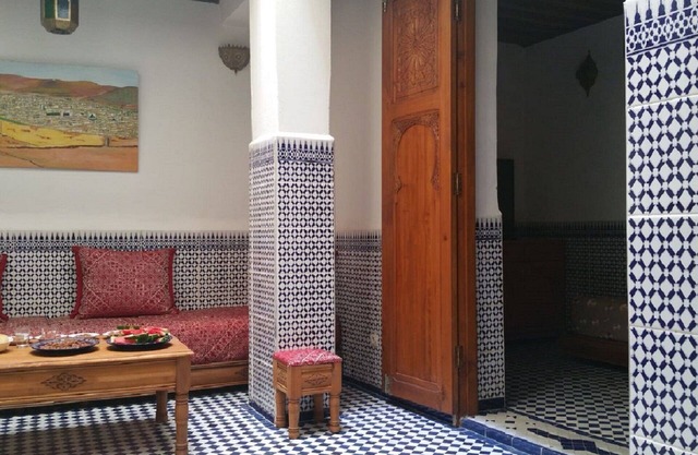 Haven of peace in the Medina of Fes