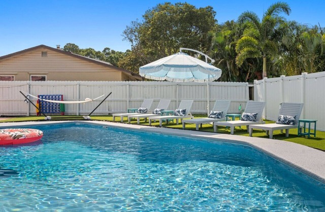 Heat Pool Home with Games, <2mi to Beaches