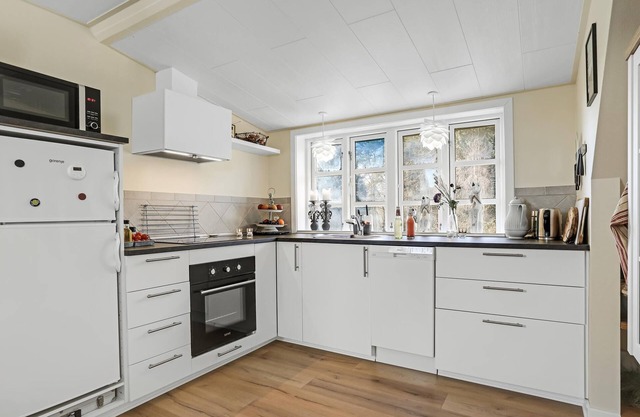 Here you will find a cozy vacation apartment in the north of Bornholm.