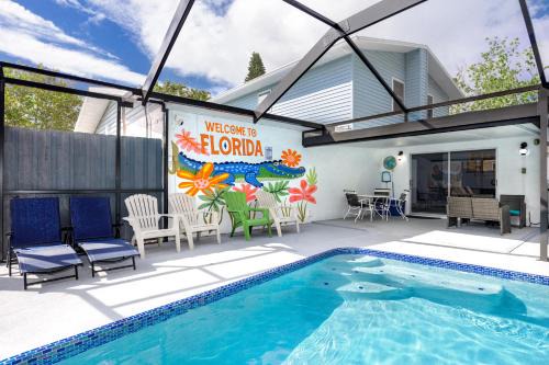 Hibiscus16 Heated Pool, Near Beach, Farmer Markets, Tampa, Clearwater, Pinellas Park, Pickleball, Tennis