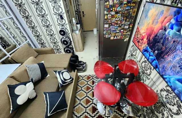 High-Tech Studio at Grass Residences -2 persons only, Quezon City