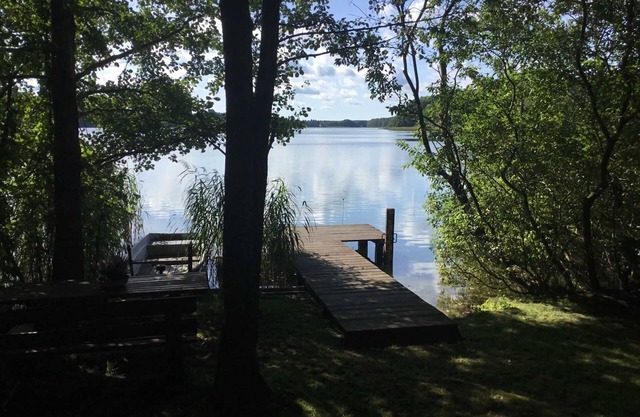 Holiday apartment with fishing boat in Herzwolde (81527) - Holiday apartment in Herzwolde