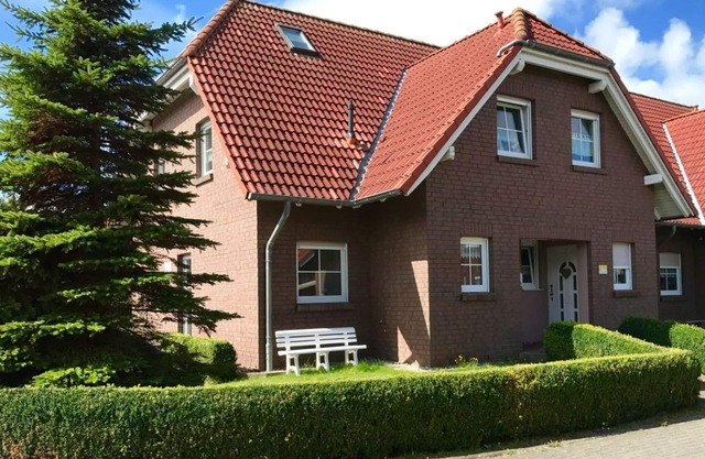 Holiday home family and dog