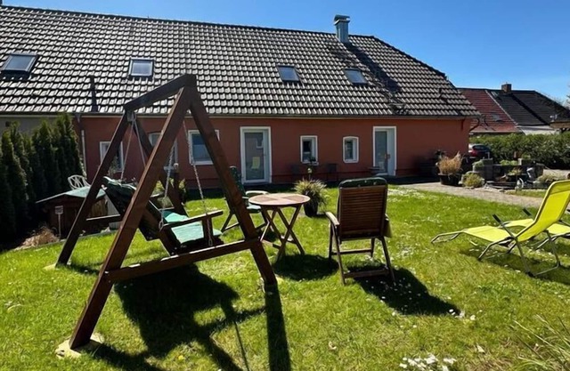 Holiday home with 2 fireplaces, Zarchlin