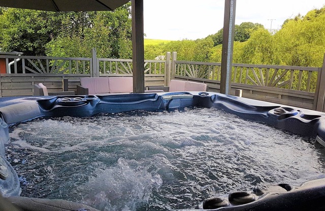 Holiday home for sole use, garden sauna, outdoor whirlpool, WLAN, play barn