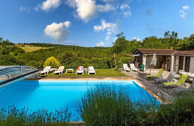 Holiday Home "Gite à Basile" with Pool & Wi-Fi