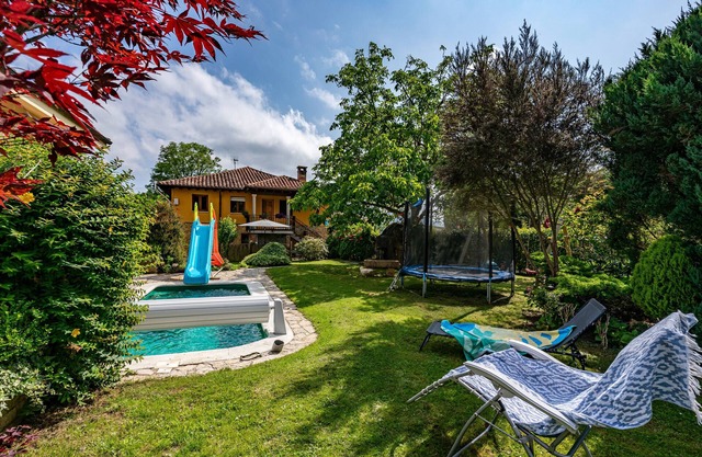 Holiday Home with Mountain Views, Heated Pool, and Children's Playground