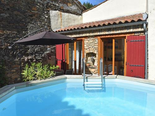 Holiday home with pool in Cuxac-Cabardès