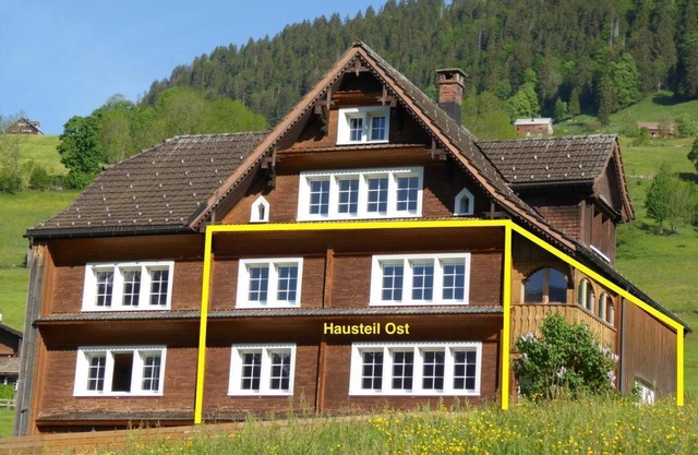 Holiday house Unterwasser for 1 - 4 persons with 2 bedrooms - Historical building
