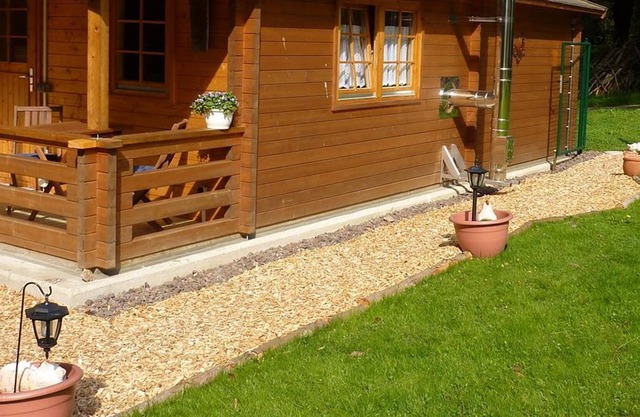 Holz-blockhaus - Lebensoase