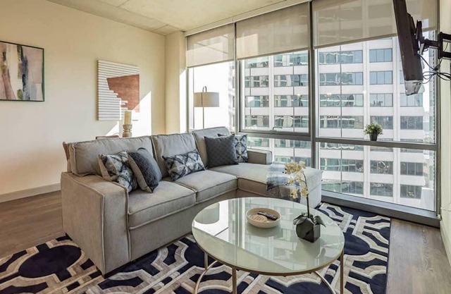 Home is in a two year old building with great amenities