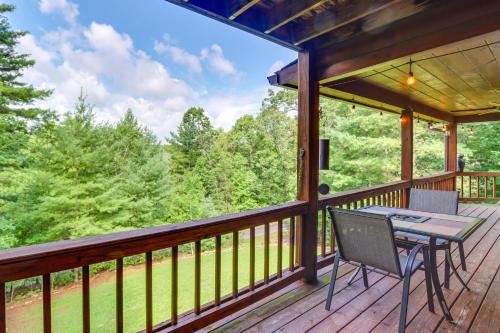 Hot Tub and Game Room Charming Morganton Cabin!