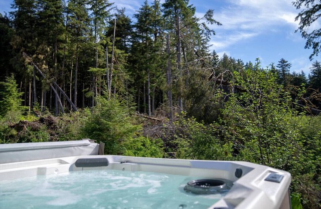 Hot tub, deck, fireplace, & more!
