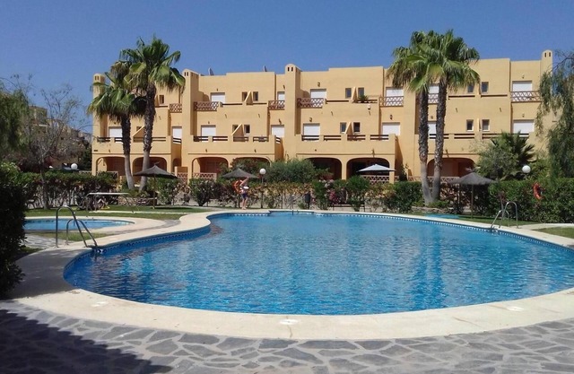 House (triplex) in Puerto Rey, Vera Playa, Almeria, 400m from beach